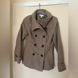 H&M tan peacoat